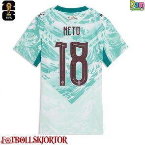 Portugal Pedro Neto #18 Bortatröja Dam VM 2026 Kortärmad